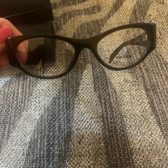 NIB authentic Prada glasses demo lens black frame - Picture 7 of 16
